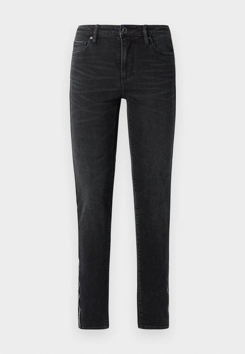 Armani Exchange Jeans Skinny Fit zwart