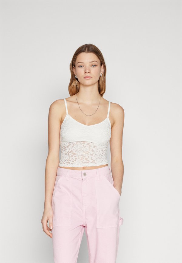 All-Over Lace Cami - Top - cloud dancer​