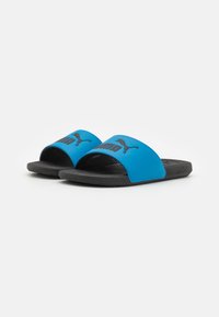 Puma COOL CAT 2.0 UNISEX - Strandpapucsok és -szandálok - future blue/black