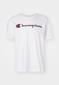ICONS CREWNECK LARGE LOGO - Camiseta estampada - white