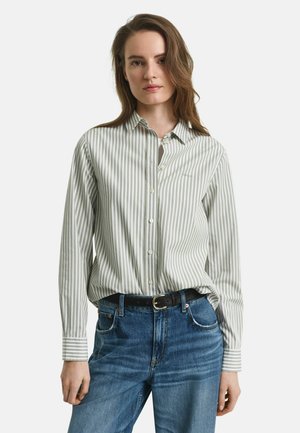 STRIPED - Camicia - faded sage