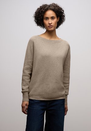 COSY DOLMAN PULLOVER - Neule - beige