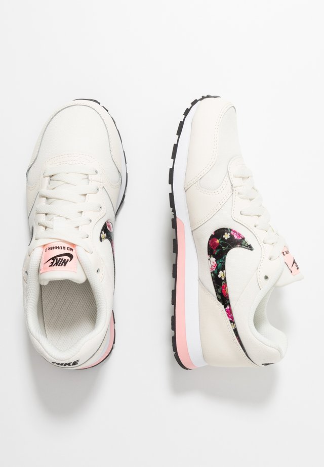 RUNNER - Sneaker low - pale ivory/black/pink tint/white
