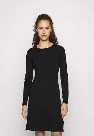 ONLNEW DALLAS O NECK DRESS - Robe pull - black