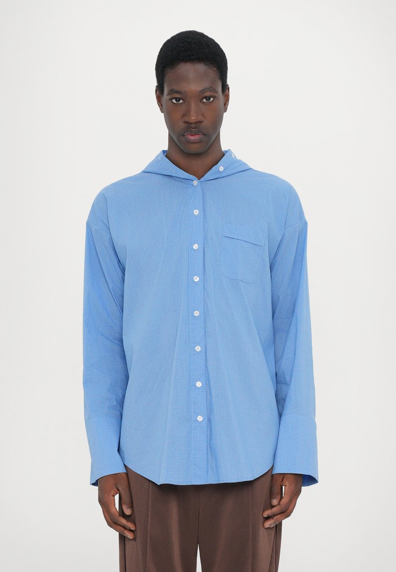 AVAVAV - HOODED BUTTON UP UNISEX - Shirt - blue, Enlarge