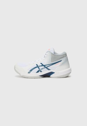 BEYOND FF  - Handball shoes - white/mako blue