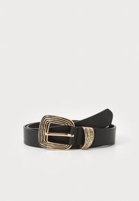 LEATHER - Ceinture - black