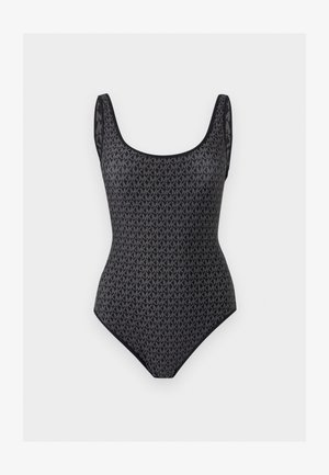 MICHAEL Michael Kors, REVERSIBLE ONE PIECE REVERSIBLE SCOOP - Μαγιό - black