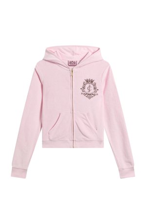 Juicy Couture, HERITAGE ROBYN CHATEAU COUTURE HOODIE - Fleecejas - cherry blossom