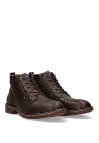 ETIKA Botines con cordones - brown
