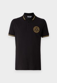 Bluză polo - black/gold