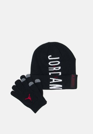 AIR PATCH BEANIE SET UNISEX - Fingerhandschuh - black