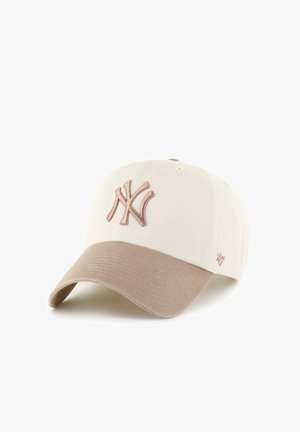 '47, NEW YORK YANKEES '47 MLB TWO TONE CLEAN UP CAP BEIGE HELLBRAUN UNISEX - Cap - braun