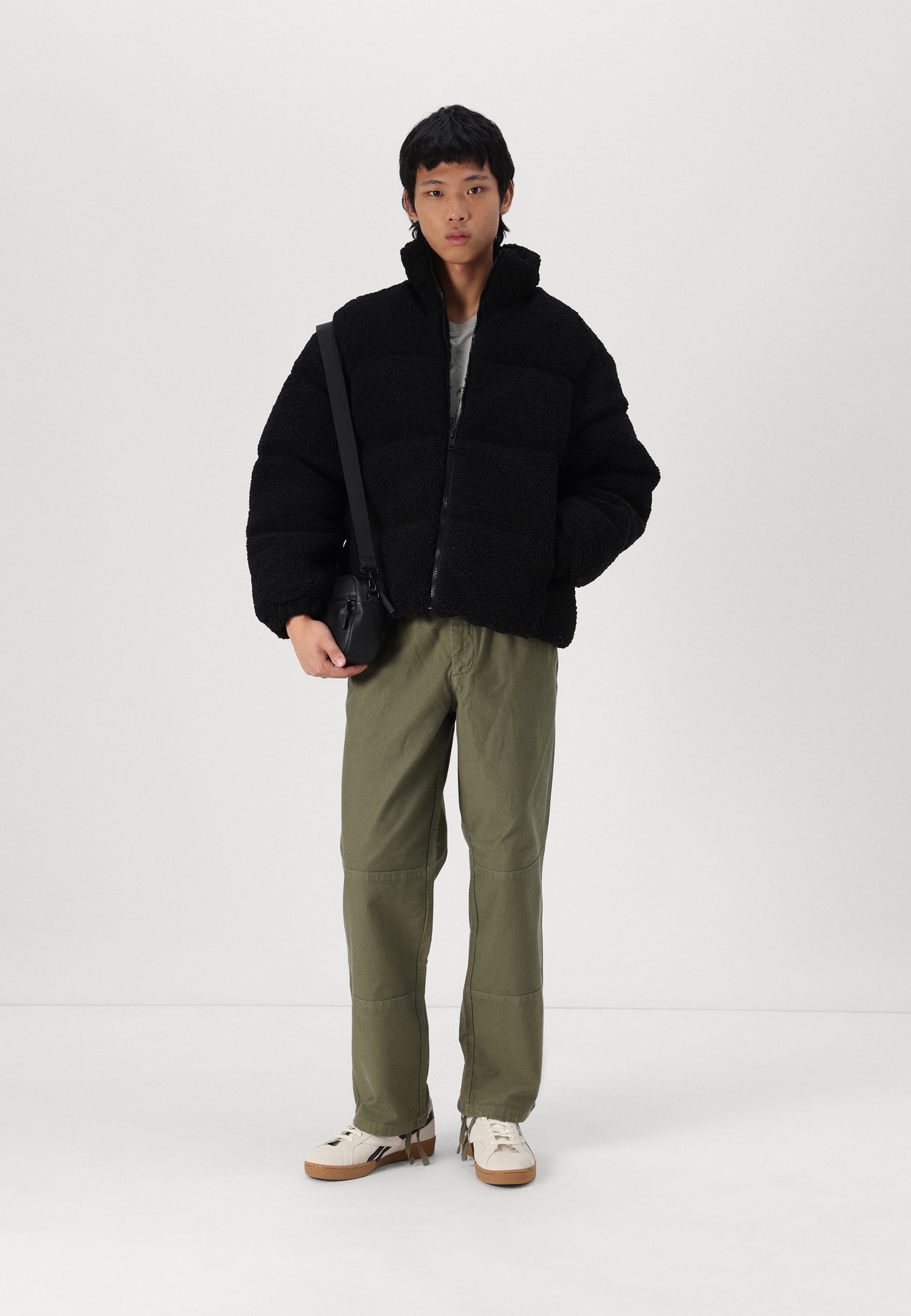 Jack & Jones JORCAMP PUFFER JACKET - Winter jacket - black - Zalando