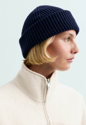 OYSHO, Beanie - navy blue