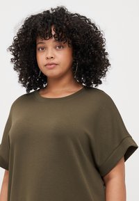 Vero Moda Curve VMCHALI - T-shirt - bas - grape leaf