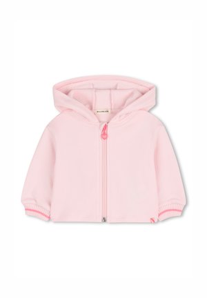 RITS HOODIE - Sweater met rits - baby pink