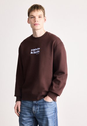 RETRO GRAPHIC  - Φούτερ - rich brown