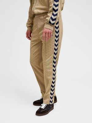 Hummel ARCHIVE REGULAR PANTS  - Dresside alumine osa - cornstalk