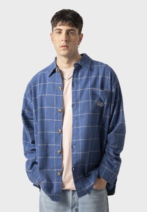 MILTON CHECKED - Camicia - blue