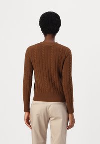 pure cashmere Kardigan - camel