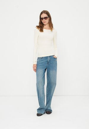 Anna Field by Zalando, 2 PACK - T-shirt à manches longues - egret/shaved chocolate