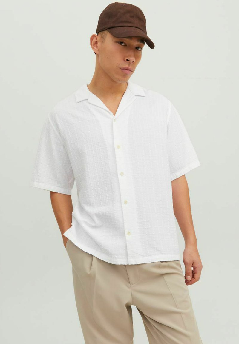 Jack & Jones PREMIUM LOGO - Camicia - perfect navy/blu scuro