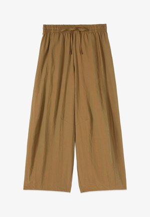 Oltre, PANTALONI BARREL BALLOON - Stoffhose - marrone