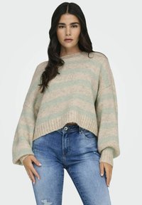 ONLY ONLAYA LIFE BOATNECK - Pullover - birch