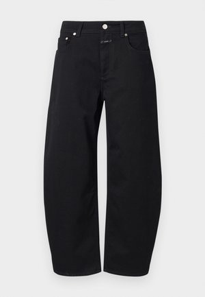 JAZZIE - Džínsy voľného strihu - black