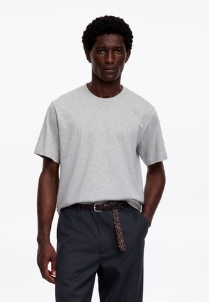 ARKET, ARKET 220 GSM RELAXED T-SHIRT - T-Shirt basic - light grey