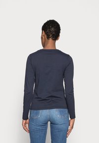 GANT ARCH LOGO - Camisola de manga comprida - evening blue