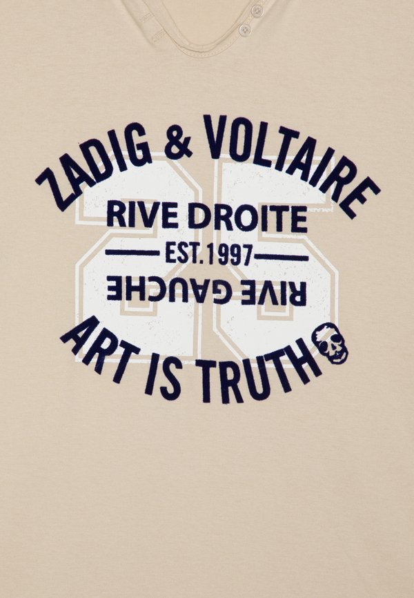 SHORT SLEEVES TEE UNISEX - Print T-shirt - cream3