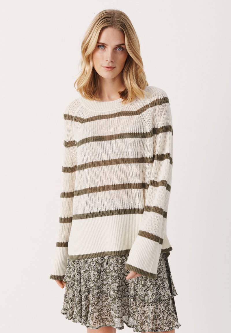 Part Two SACHAPW Jumper kalamata stripe/green Zalando.ie