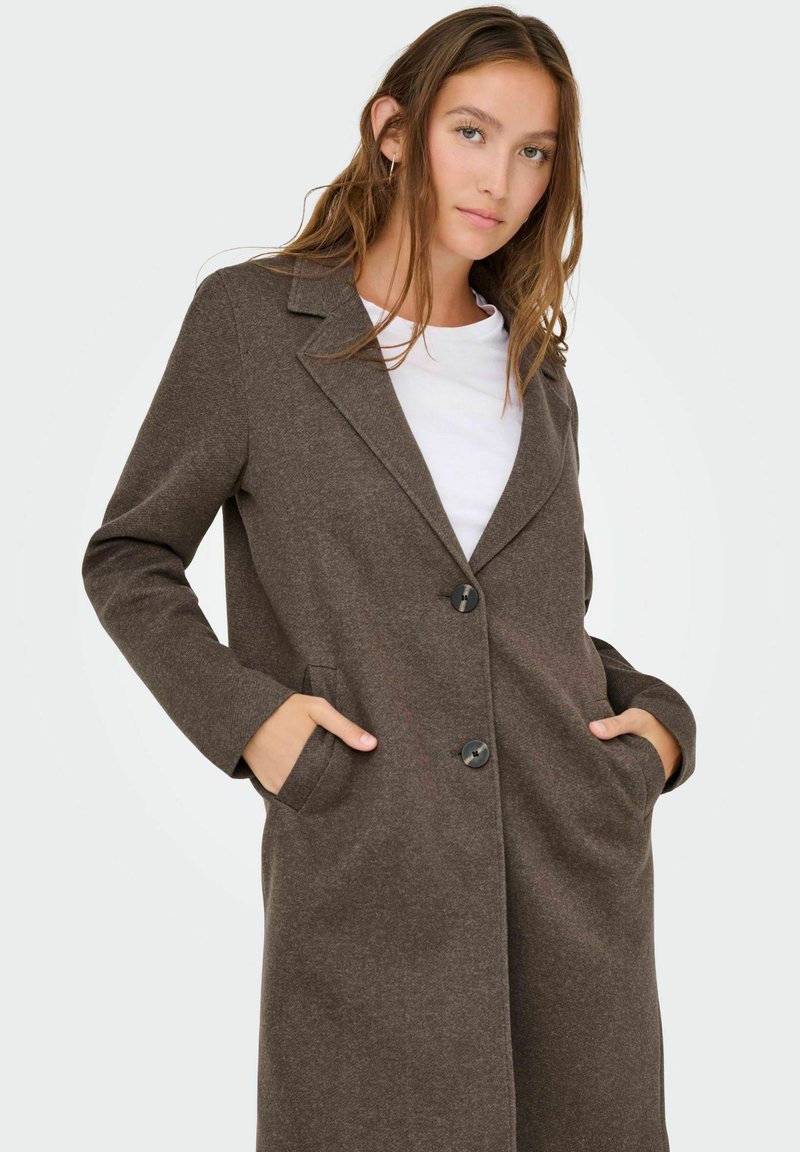 ONLY ONLSEDONA LIFE CARRIE OTW Abrigo clásico hot fudge/marrón