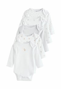 Next REGULAR FIT 5 PACK - Body - white delicate animal print