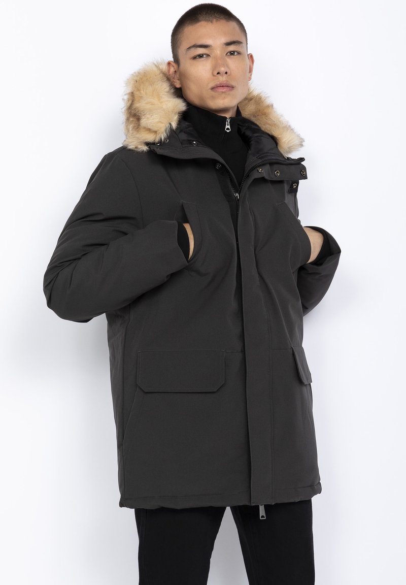 Schott NELSON - Cappotto invernale - anthracite