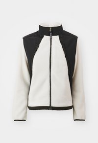 POLAR SUN JACKET - Fliisjakk - white dune/black