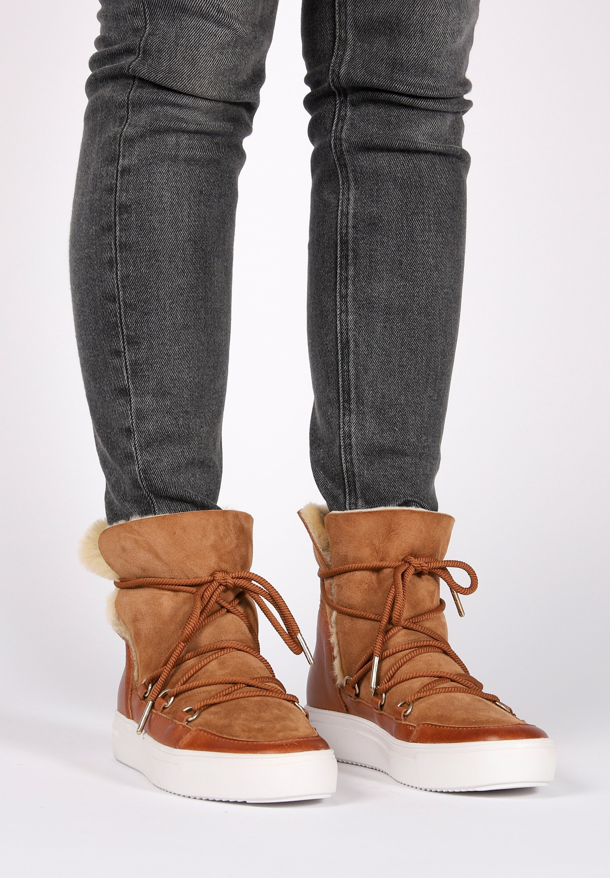 Bottes De Neige Femme De Luxe Blackstone Bottes de neige - mittelbraun/marron - ZALANDO.FR