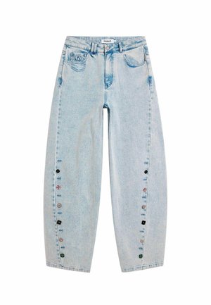 Desigual WITH BUTTONS - Relaxed fit jeans - blue