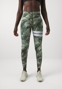 Stronger EXPLORE PRINTED LEGGINGS - Leggingek - tropical