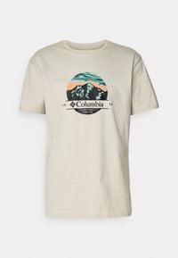 PATH LAKE™ GRAPHIC TEE  - Printtipaita - dark stone