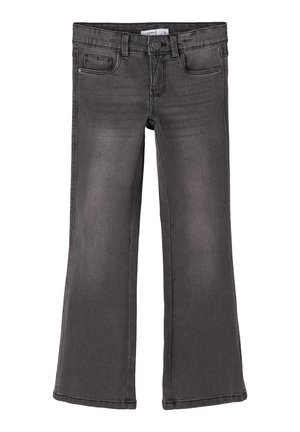 NKFPOLLY - Ravne kavbojke - dark grey denim