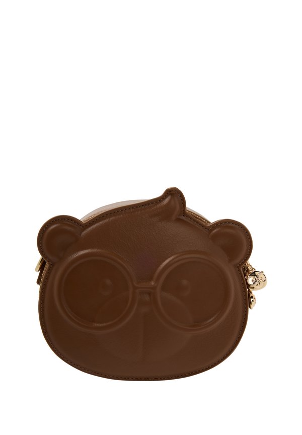 pop Cream Bear - Umhängetasche - coffee