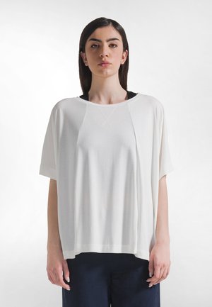 OVERSIZE  - Tricou basic - white porcelain
