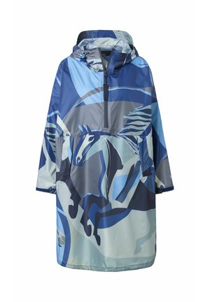 FUNKTIONS-REGEN UNISEX PRINT KAPUZE  - Waterproof jacket - sage
