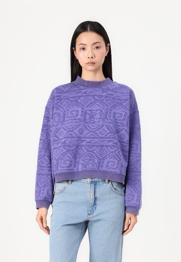 GLOBAL HEAT VINTAGE CREW - Sweatshirt - purple