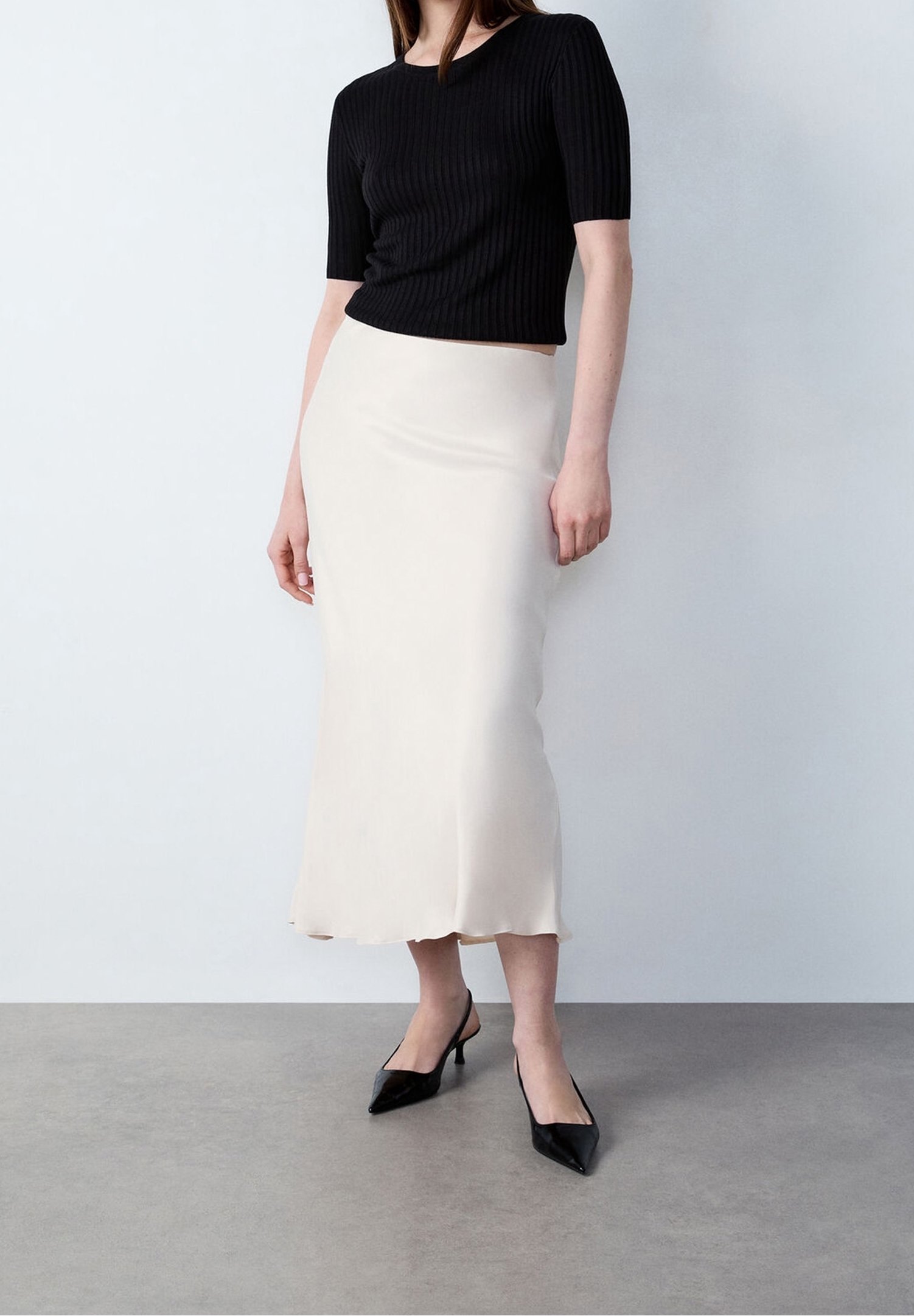Tailleur jupe gris Etam 40 - Vêtements
