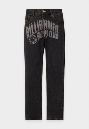 Billionaire Boys Club, FADED ARCH LOGO PANTS - Sirgete säärtega teksad - black