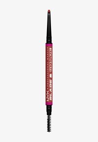 NYX Professional Makeup - BLADE & SHADE EYEBROW PENCIL - Crayon sourciles - ash brown Image miniature 1